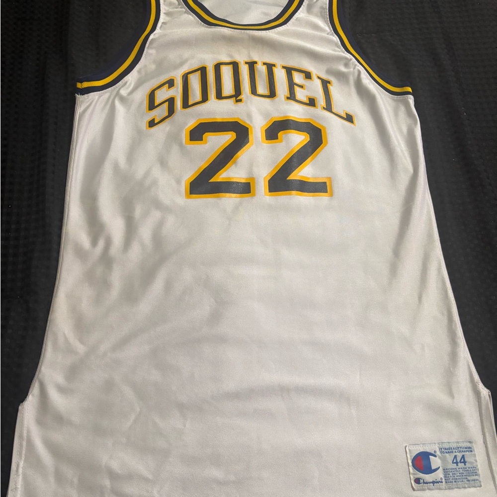 Soquel high school basketball jersey